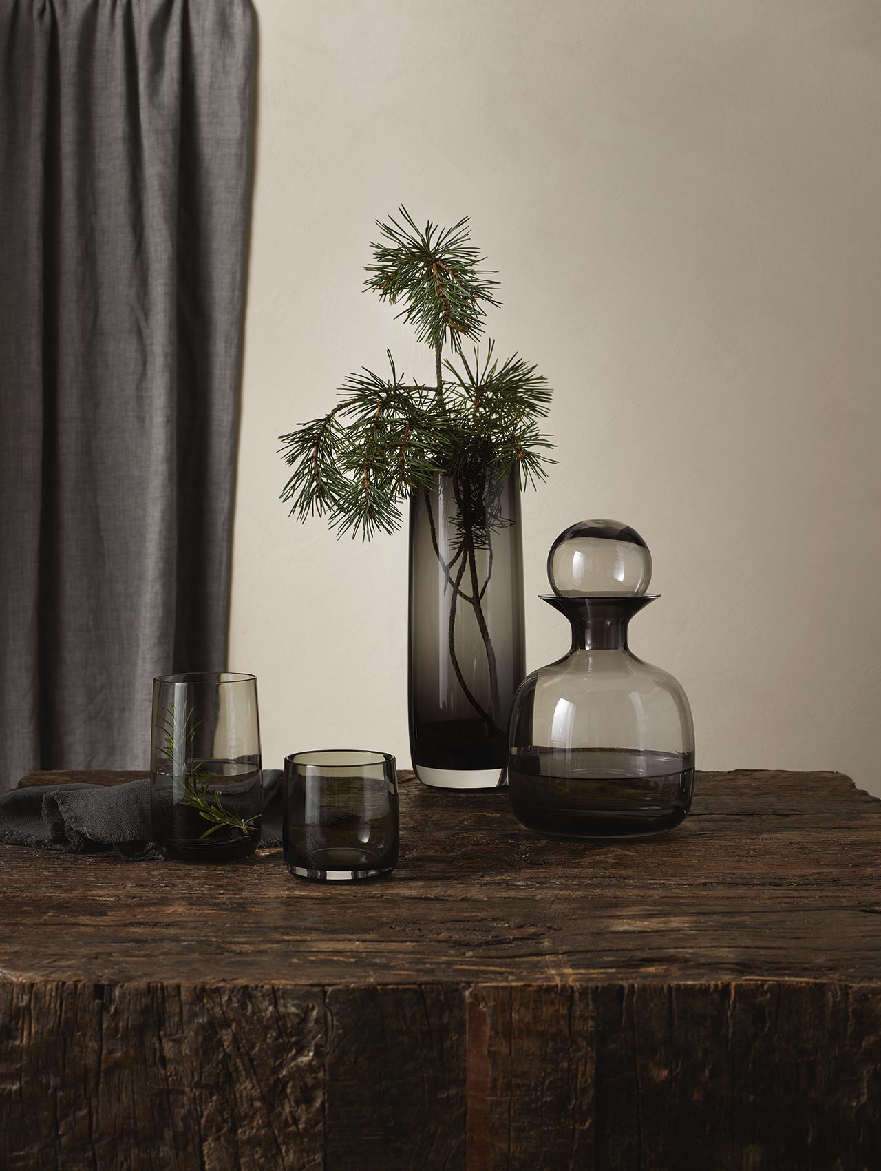 asa-selection-drinkware-tumbler-glas-grau-bauchig image 4