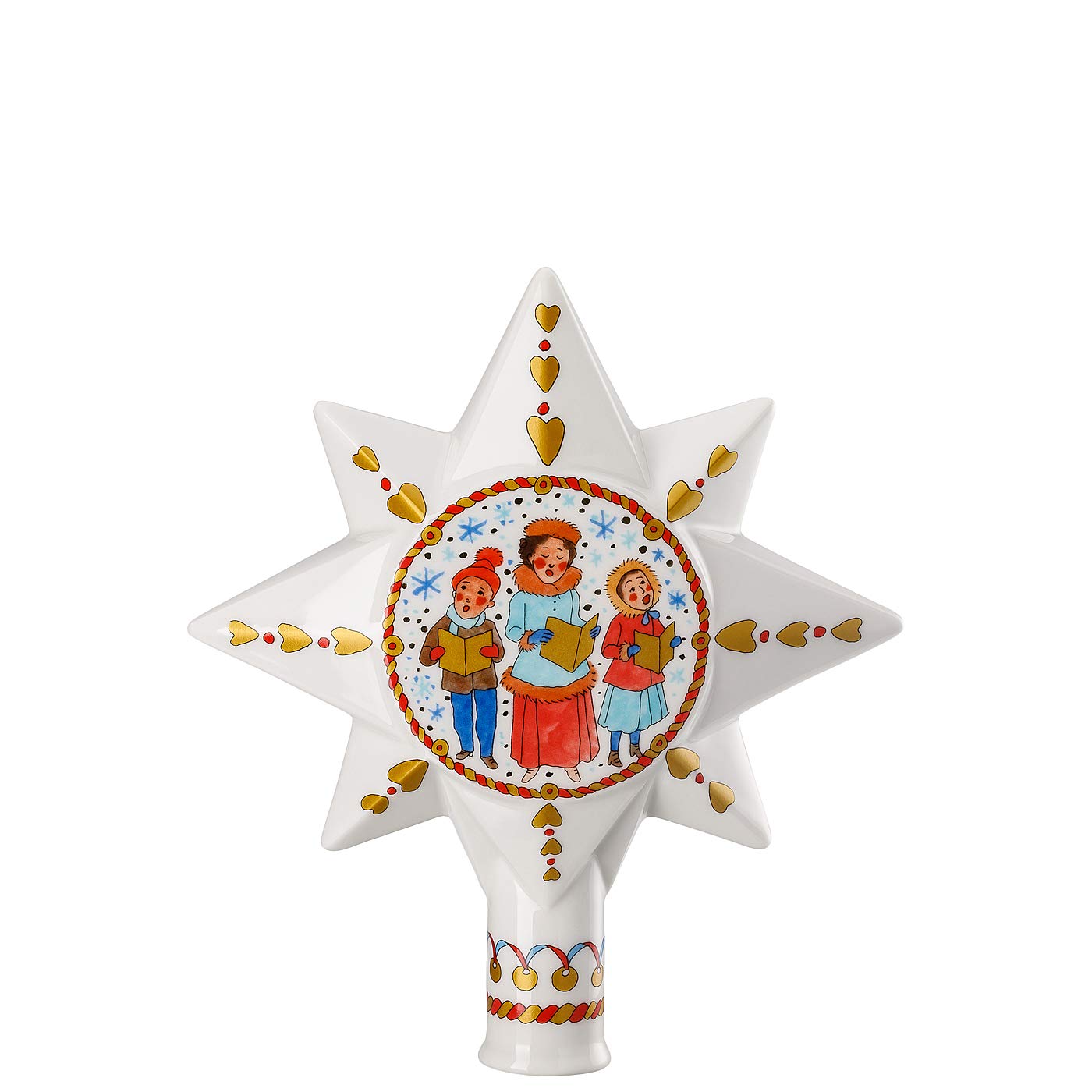 hutschenreuther-sammeledition-weihnachtsmarkt-christbaumspitze-porzellan-bunt image 1