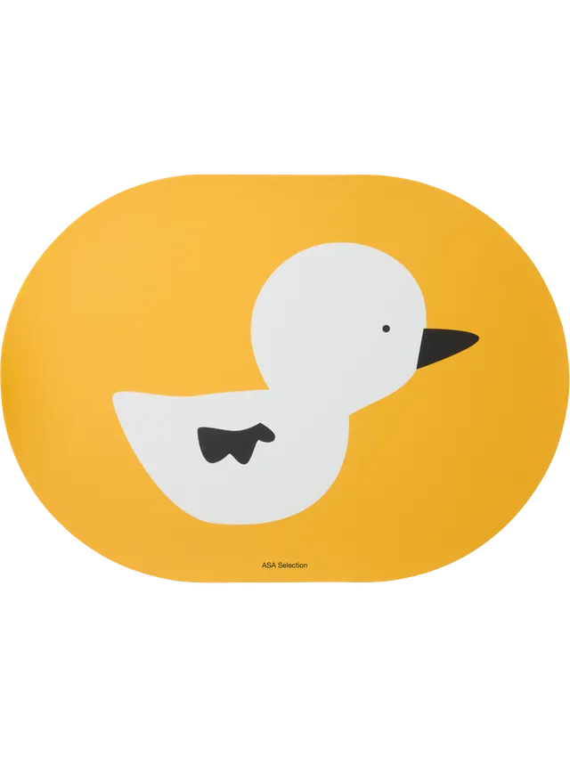 asa-selection-buddies-tischset-ente-kinder-lederoptik image 1