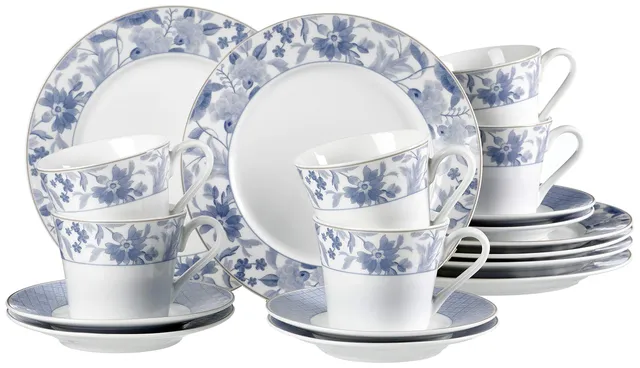 ritzenhoff-breker-isabella-kaffeeservice-madras-18-tlg-porzellan image 1