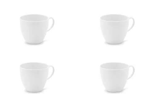 friesland-la-belle-kaffee-obertasse-wei-4er-set-porzellan image 1