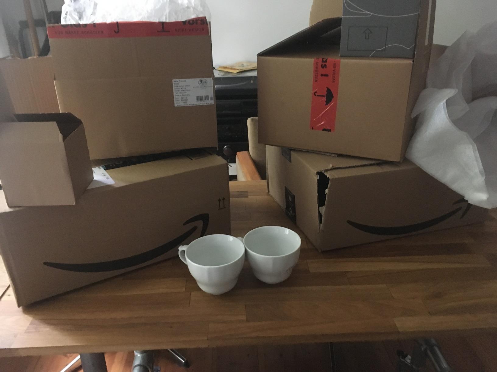 Schöner Milchkaffee