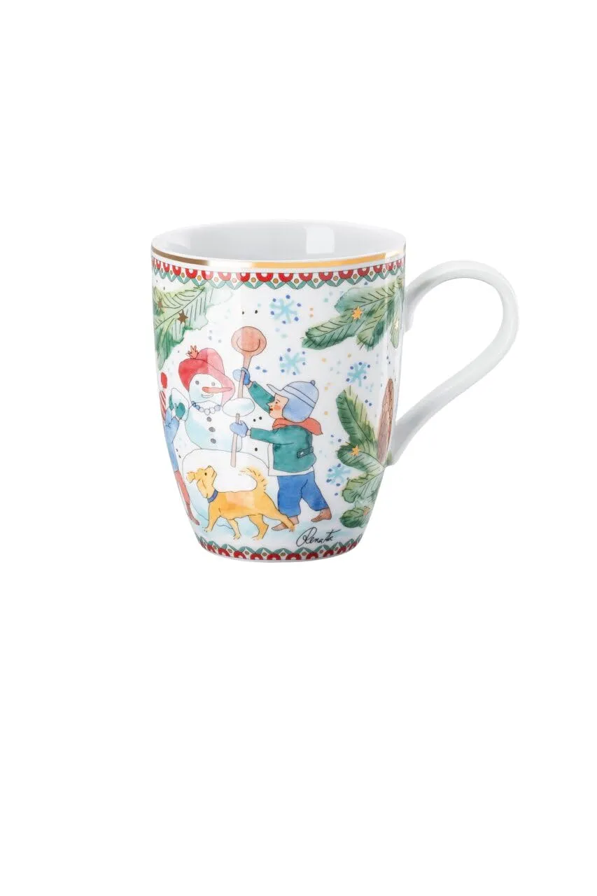 hutschenreuther-weihnachtsspiele-becher-mit-henkel-0-36-l-2025 image 1