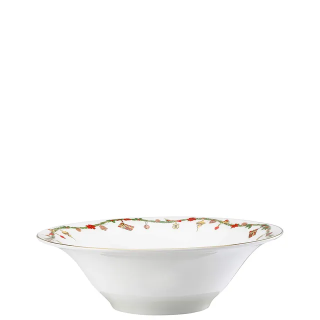 hutschenreuther-nora-christmas-sch-ssel-26-cm-bone-china-weihnachten image 1