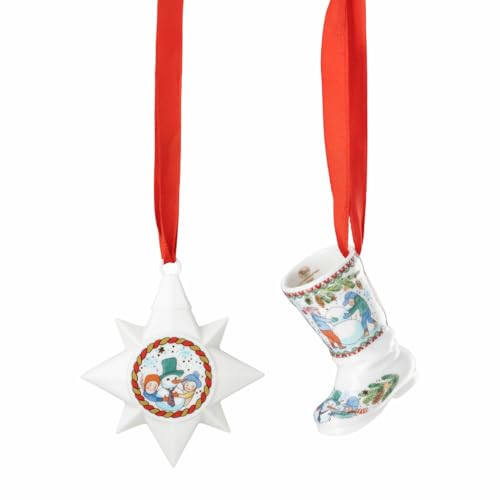 hutschenreuther-weihnachtsspiele-anh-nger-set-mini-stern-stiefel-limitiert image 3