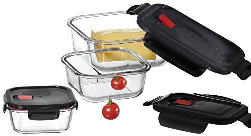 ritzenhoff-breker-cucina-vorratsdosen-set-glas-quadratisch image 6