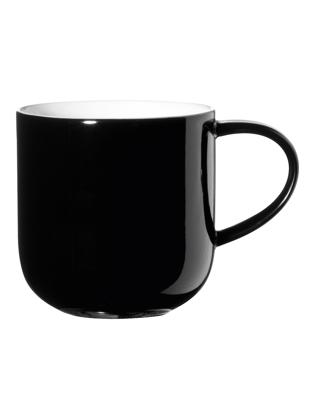 asa-selection-coppa-henkelbecher-400-ml-schwarz-porzellan image 1