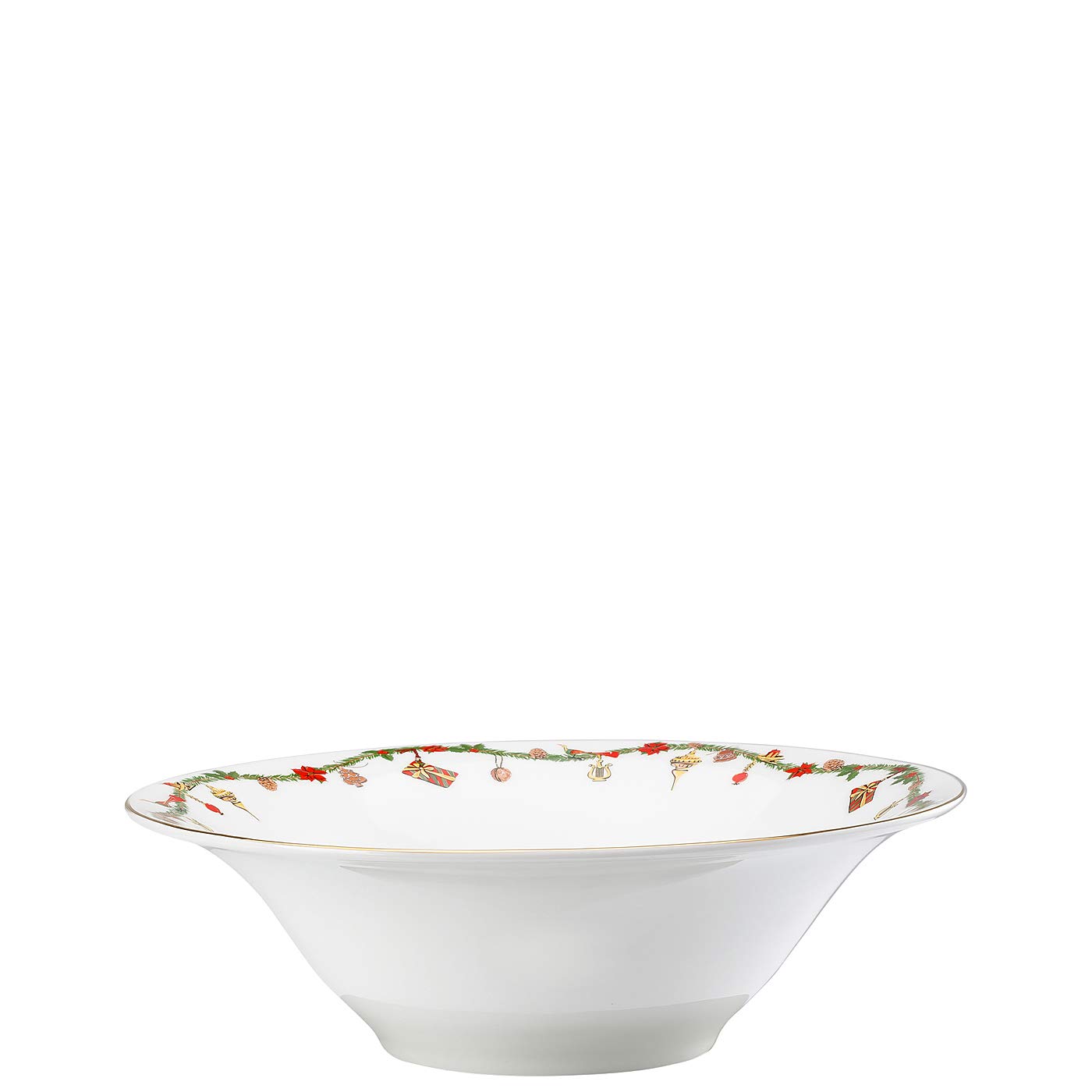 hutschenreuther-nora-christmas-sch-ssel-26-cm-bone-china-weihnachten image 1