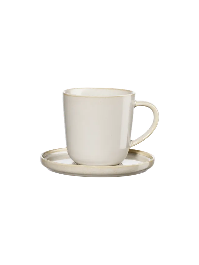 asa-selection-espressotasse-mit-unterteller-tofu-0-08-l image 1