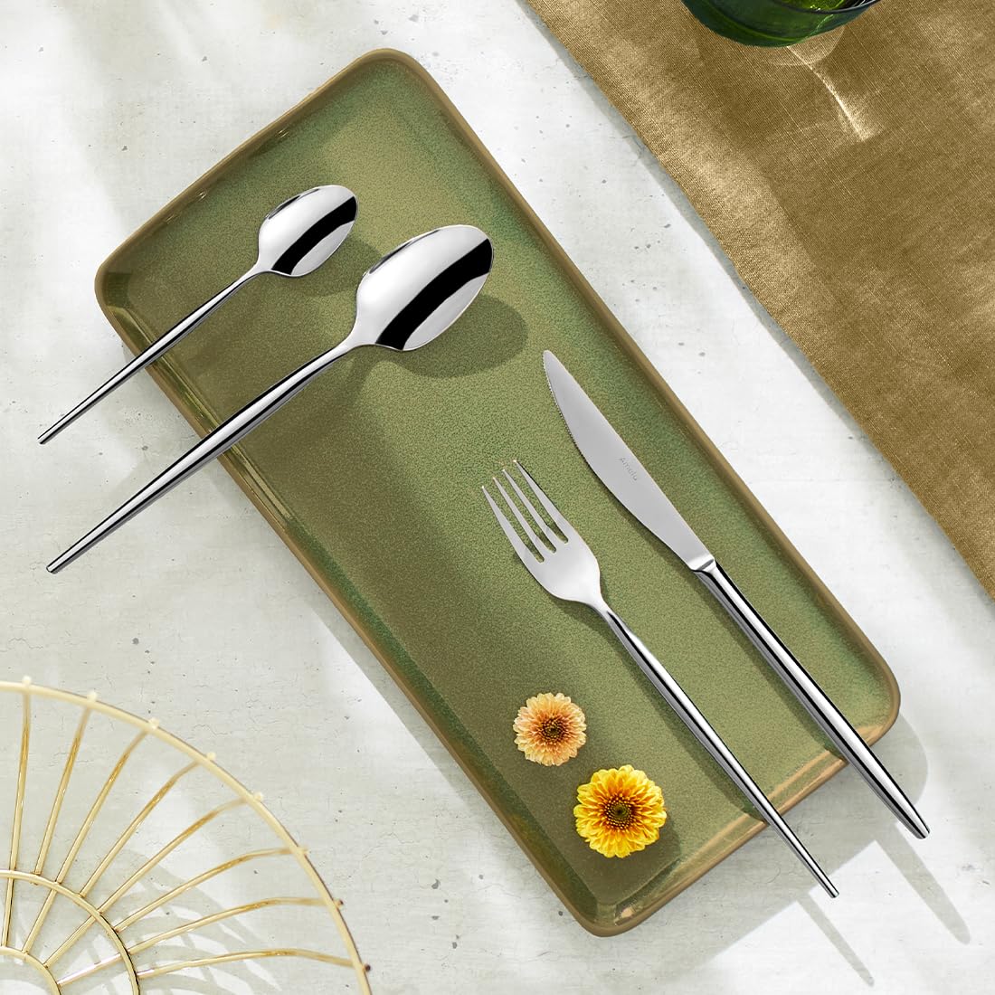 amefa-soprano-besteckset-24-teilig-edelstahl-grau image 2