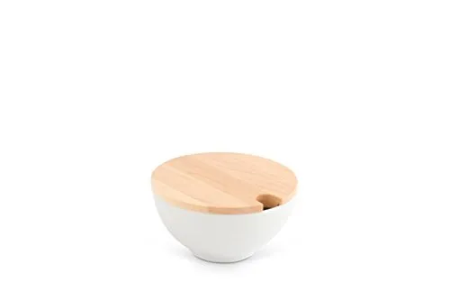 friesland-chai-zuckerdose-10-cm-mit-holzdeckel-ahorn image 1