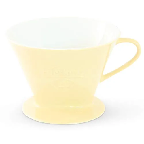 friesland-trendmix-kaffeefilter-gr-4-pastellgelb-porzellan image 1