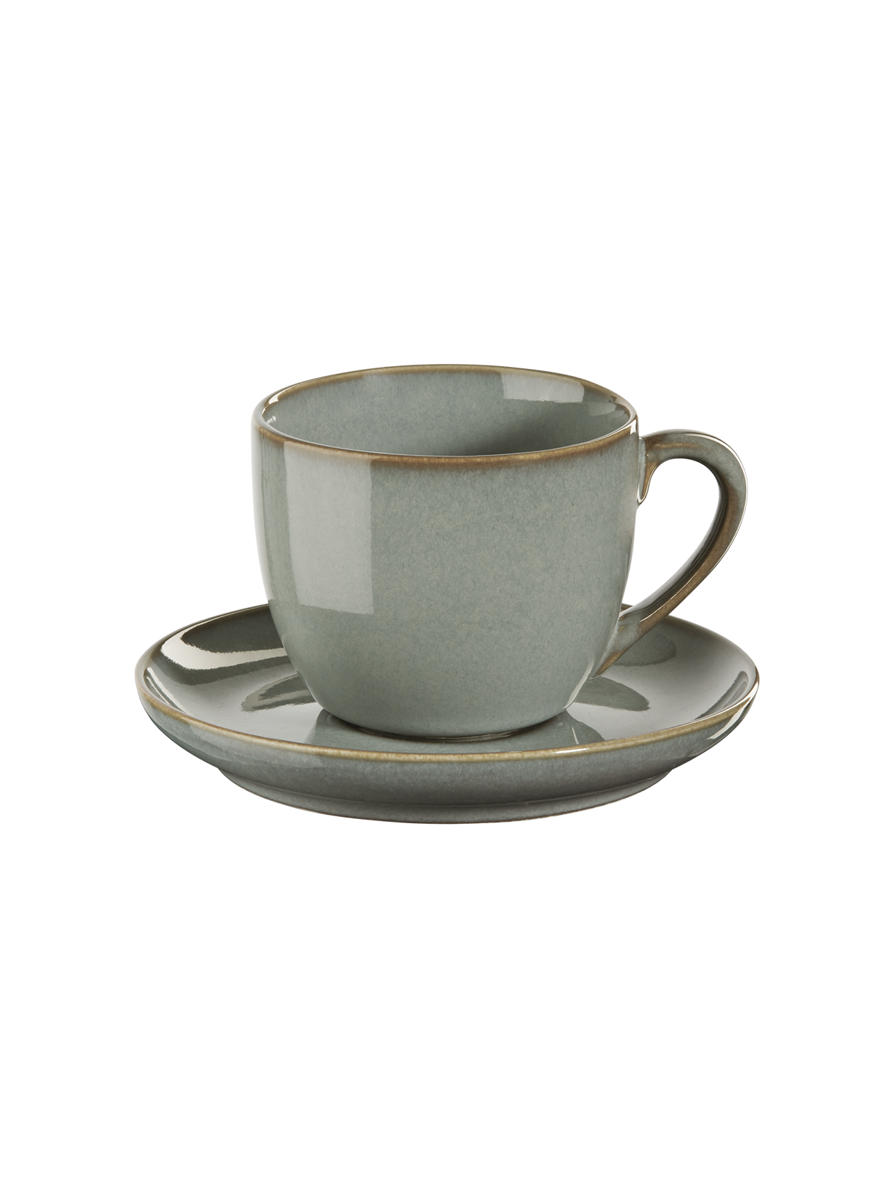 asa-selection-espressotasse-mit-teller-eucalyptus-0-09-l image 1