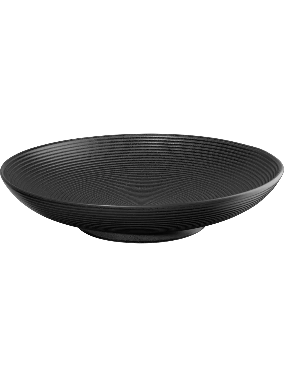 asa-selection-tableware-schale-black-35-cm-servierschale-keramik image 1