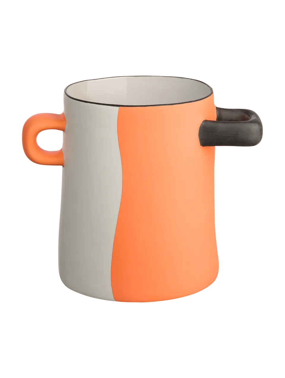 asa-selection-vases-vase-orange-geteilt-blumenvase-handarbeit-15-5-cm image 1