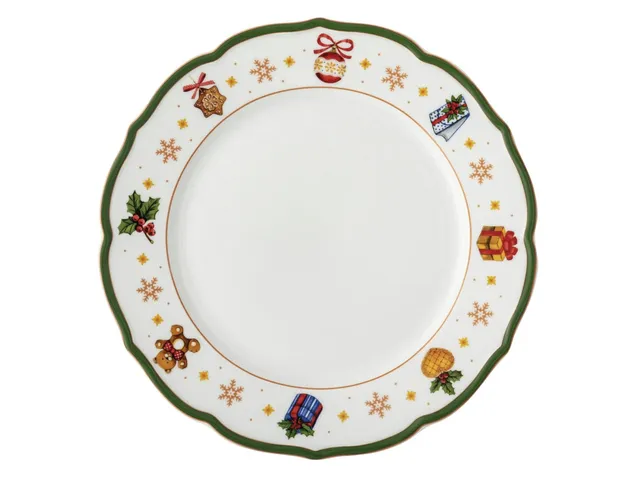 hutschenreuther-happy-wintertime-teller-flach-27-cm-porzellan image 1