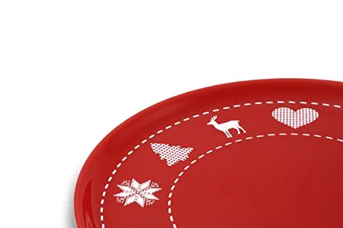 friesland-happymix-fr-hst-cksteller-19-cm-winterzauber-rot-teller image 1