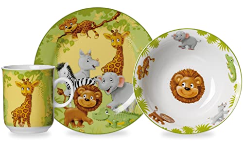 ritzenhoff-breker-dschungeltiere-kindergeschirr-3-teilig image 6