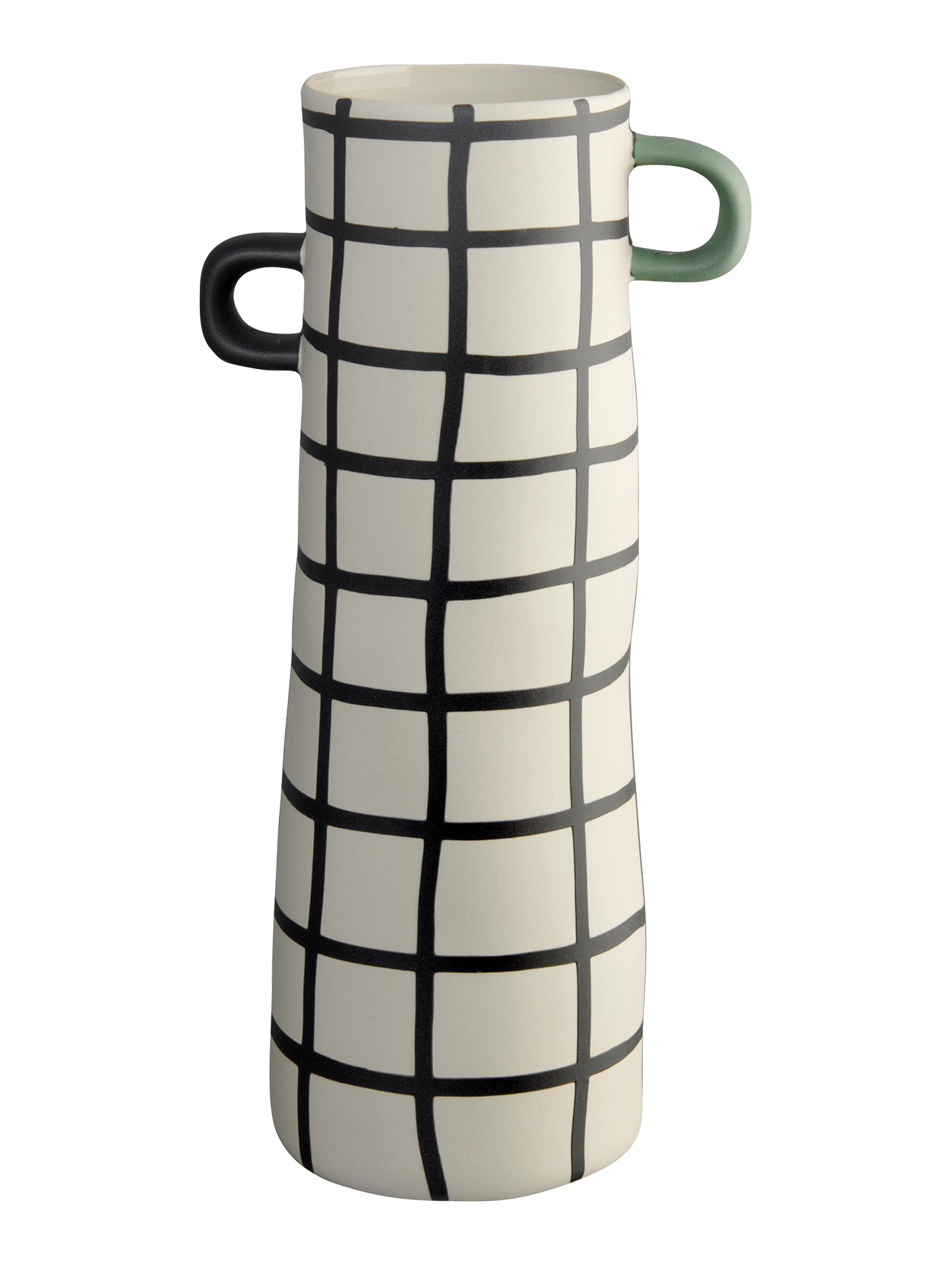 asa-selection-vase-kariert-28-cm-blumenvase-handarbeit image 2
