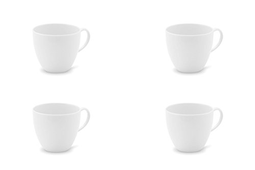 friesland-la-belle-kaffee-obertasse-wei-4er-set-porzellan image 1