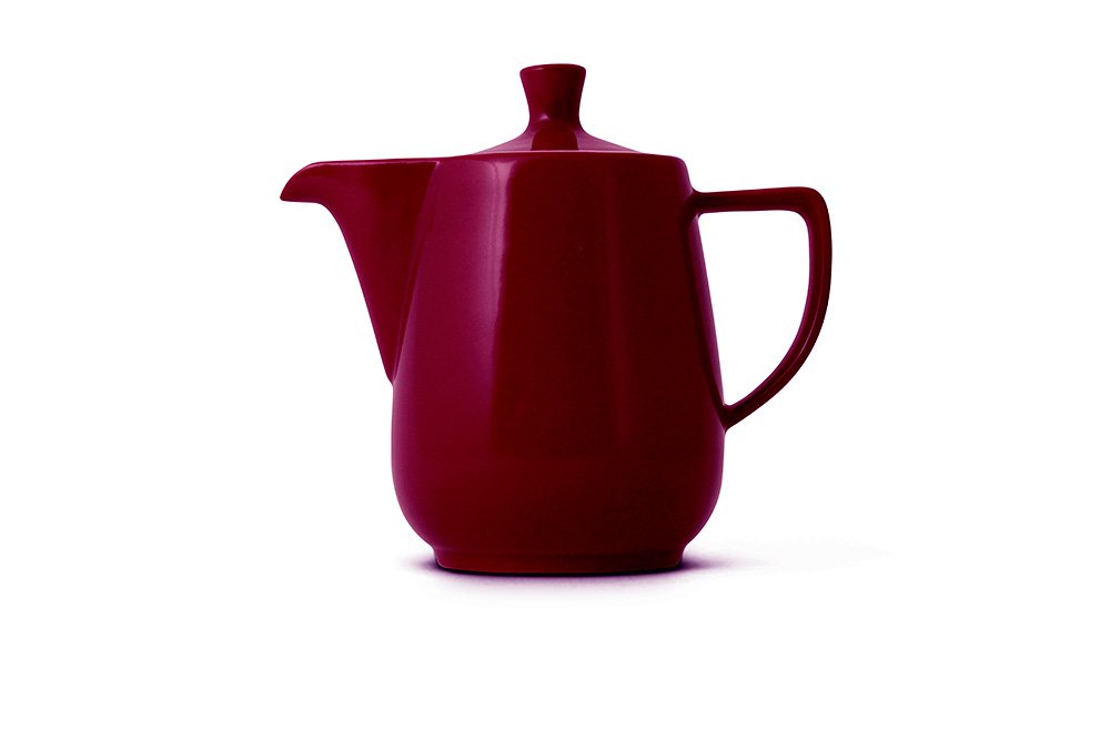 friesland-happymix-kaffeekanne-0-6-l-bordeaux-porzellan image 2