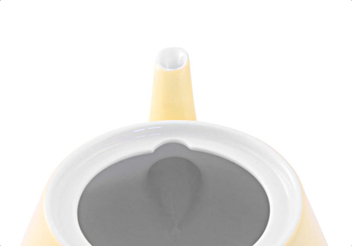 friesland-trendmix-utah-teapot-teekanne-0-35l-pastellgelb-porzellan image 4