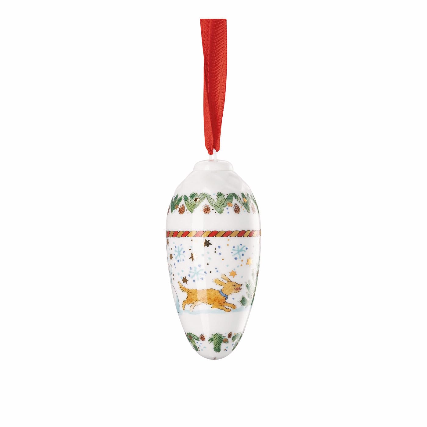 hutschenreuther-sammeledition-weihnachten-zapfen-8-5-cm-weihnachtsspiele image 3