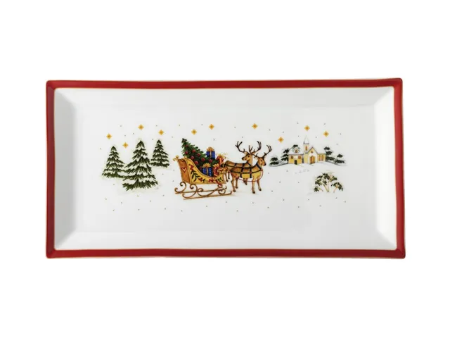 hutschenreuther-happy-wintertime-platte-eckig-36cm image 1