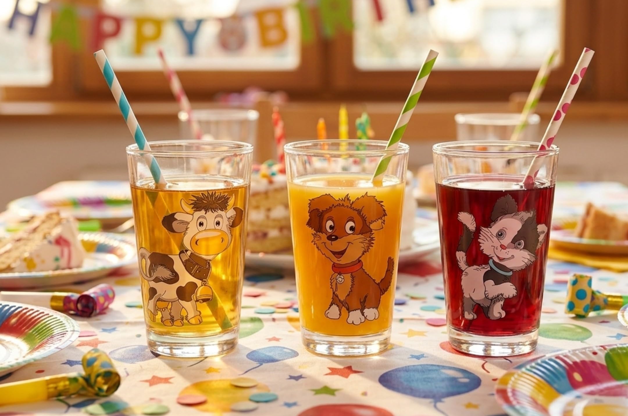 ritzenhoff-breker-hoftiere-kindergl-ser-set-6-tlg-205-ml-glas image 2