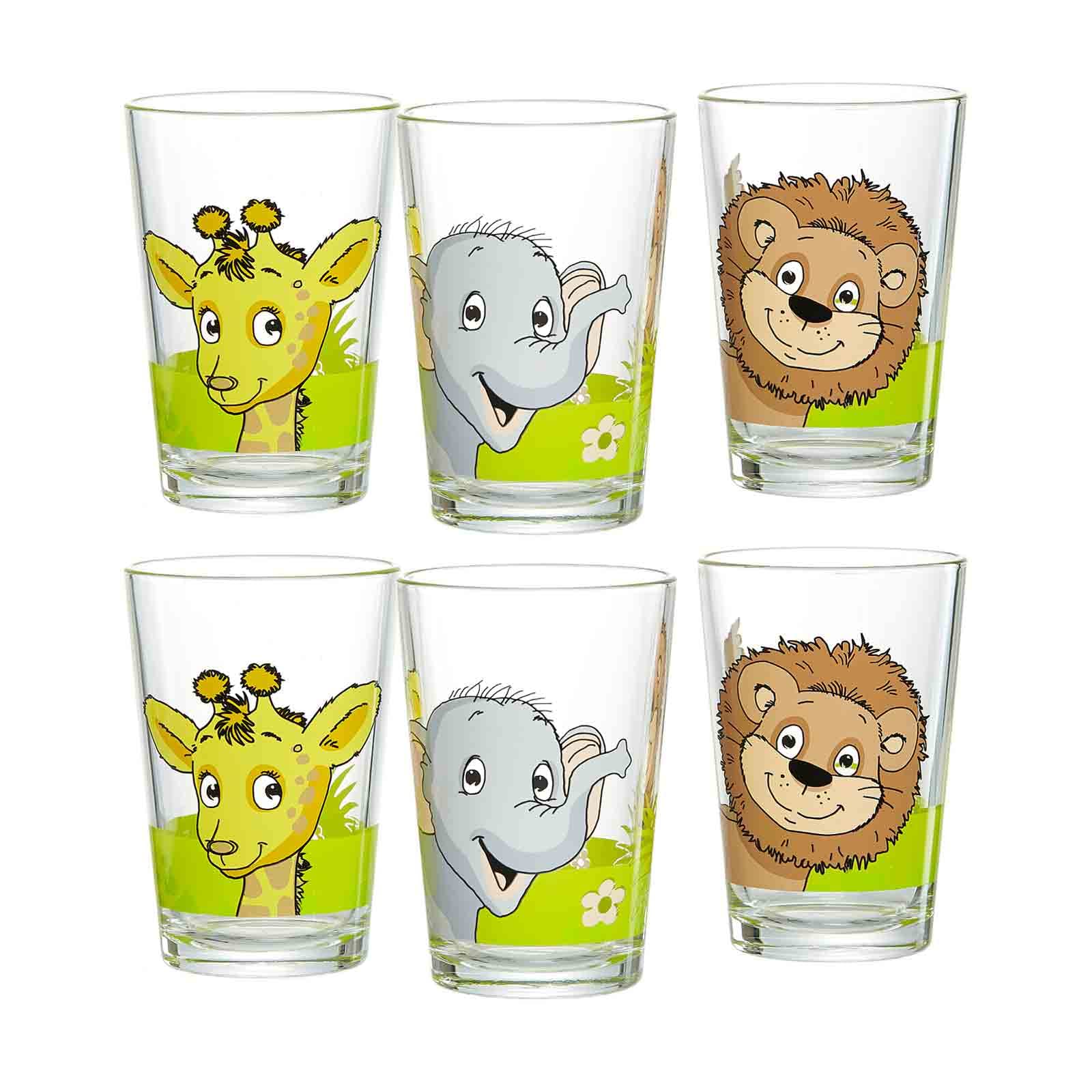 ritzenhoff-breker-dschungeltiere-kinderbecher-dino-6er-200-ml image 7