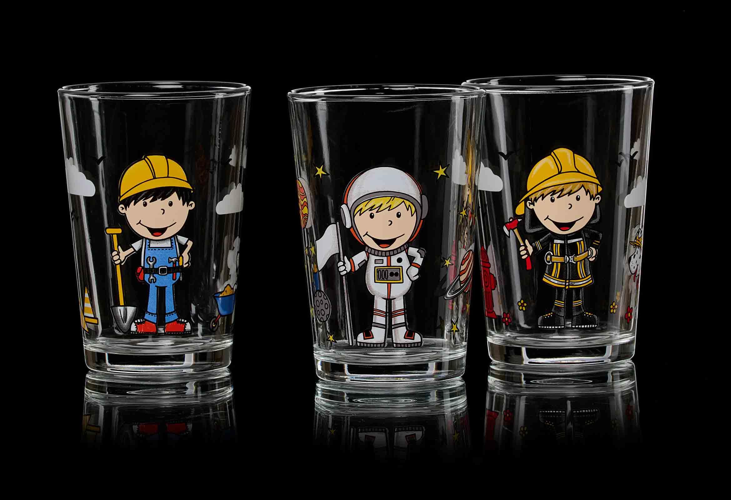 ritzenhoff-breker-kinderglaeser-berufe-jungen-205-ml-3er-set image 4