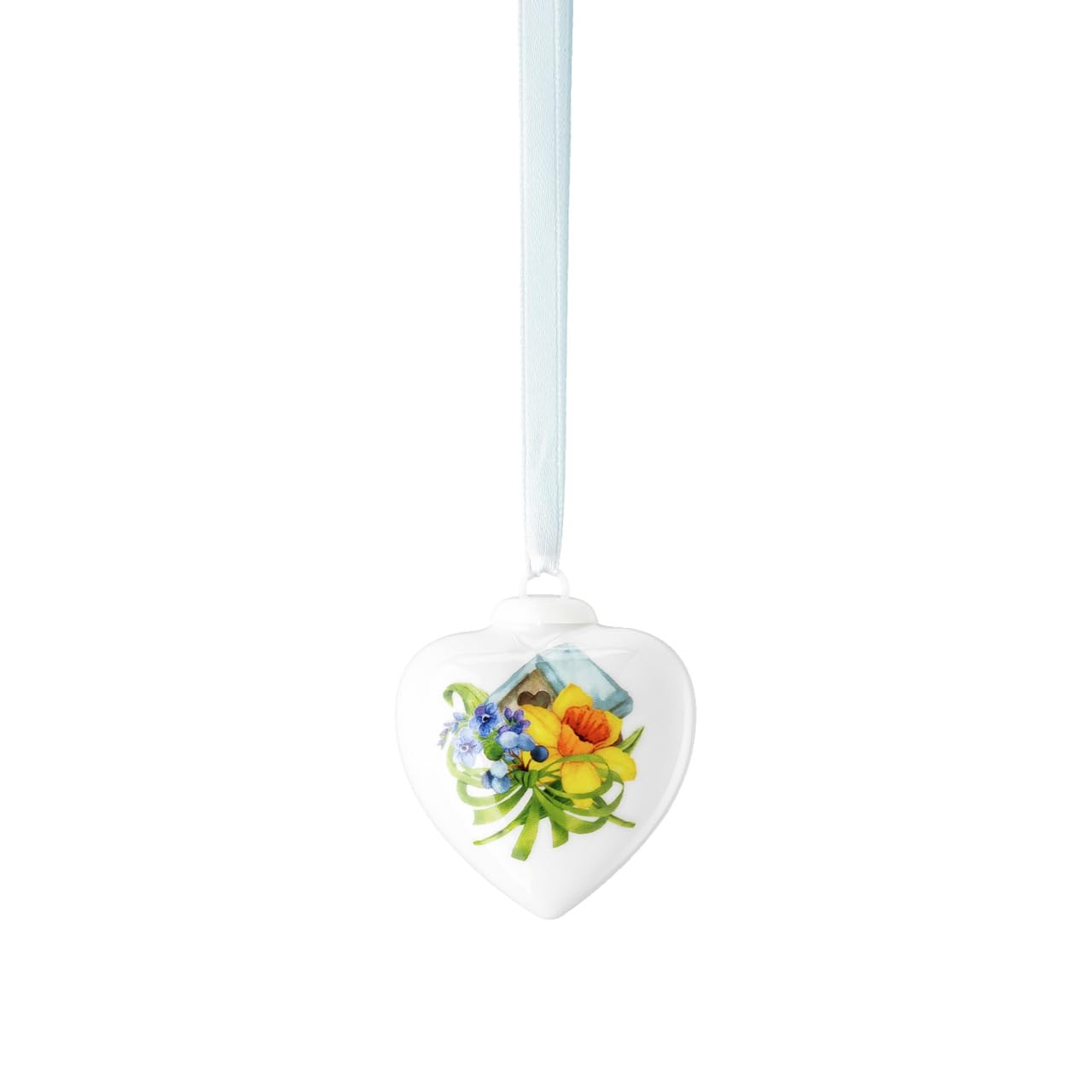 hutschenreuther-sammeledition-ostern-mini-herz-2025-narzisse-porzellan image 1
