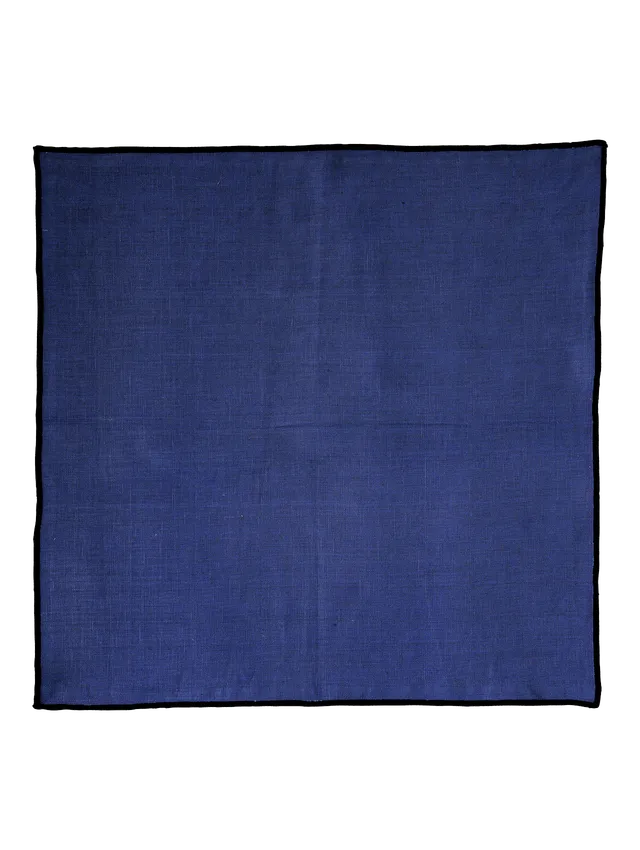 asa-selection-homeware-serviette-deep-blue-leinenserviette-100-leinen image 1