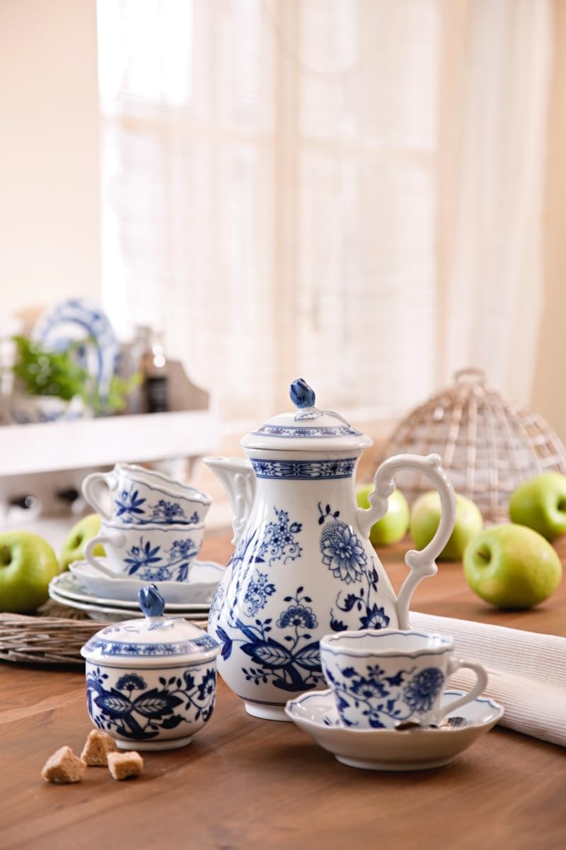 hutschenreuther-blau-zwiebelmuster-platzteller-31-cm-mit-fahne image 3
