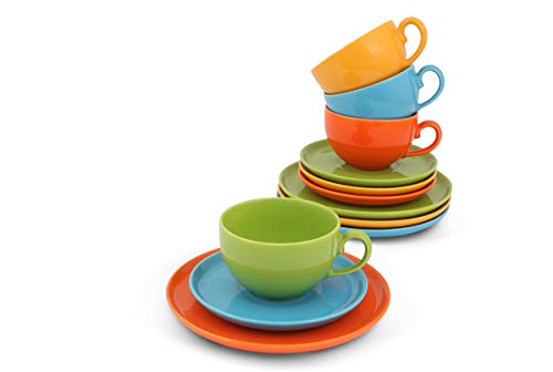 friesland-happymix-kaffee-set-12tlg-bunt-steingut-4-personen image 1
