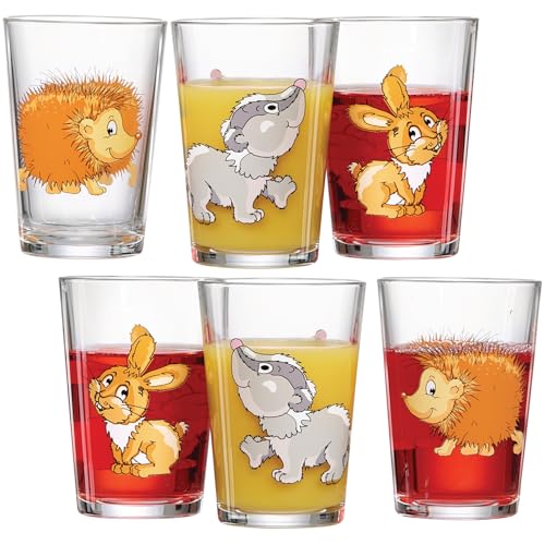 ritzenhoff-breker-waldtiere-kindergl-ser-set-6-tlg-205ml-glas image 5