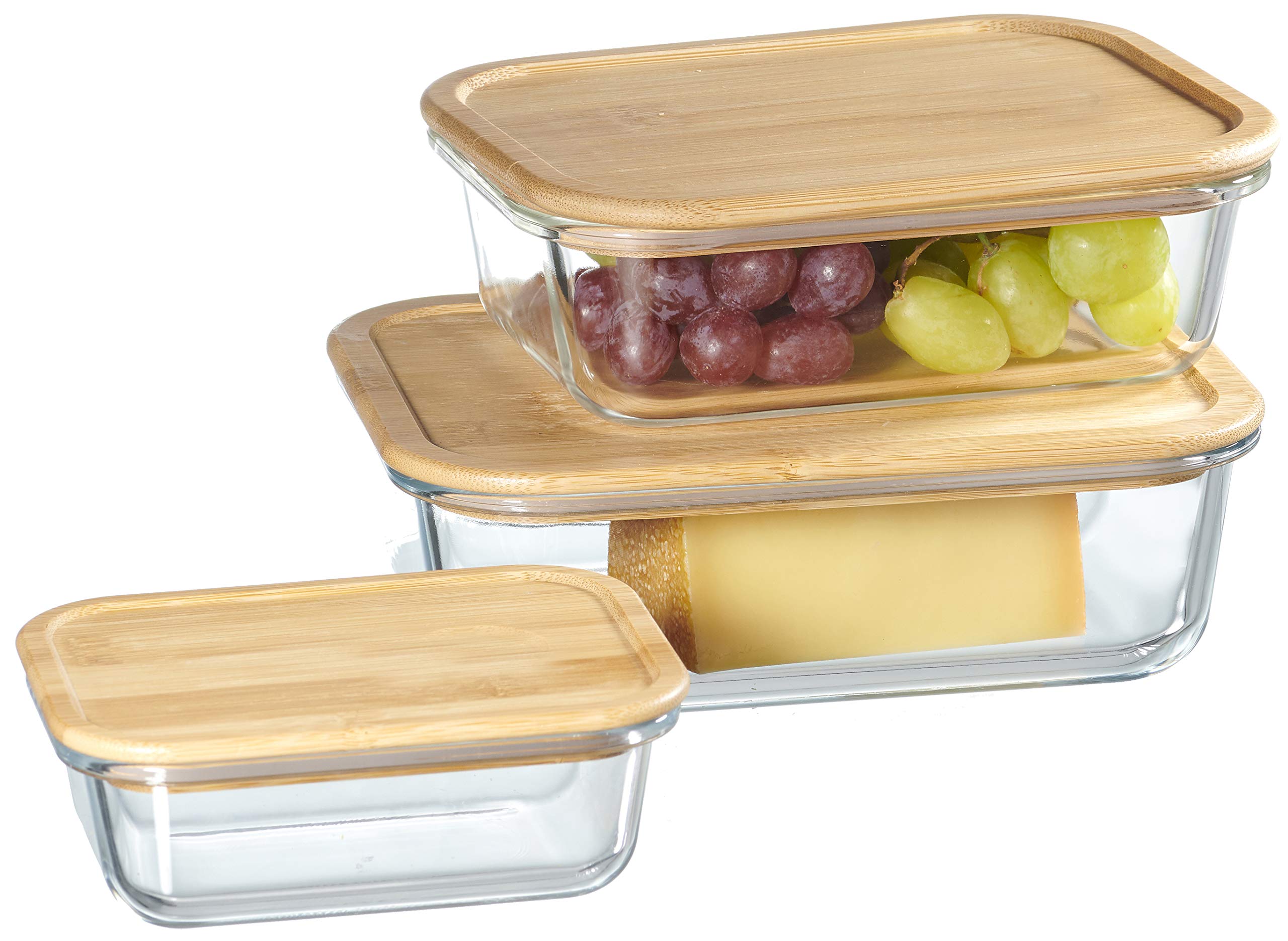 ritzenhoff-breker-cucina-vorratsdosen-rechteckig-3-teilig-glas image 1