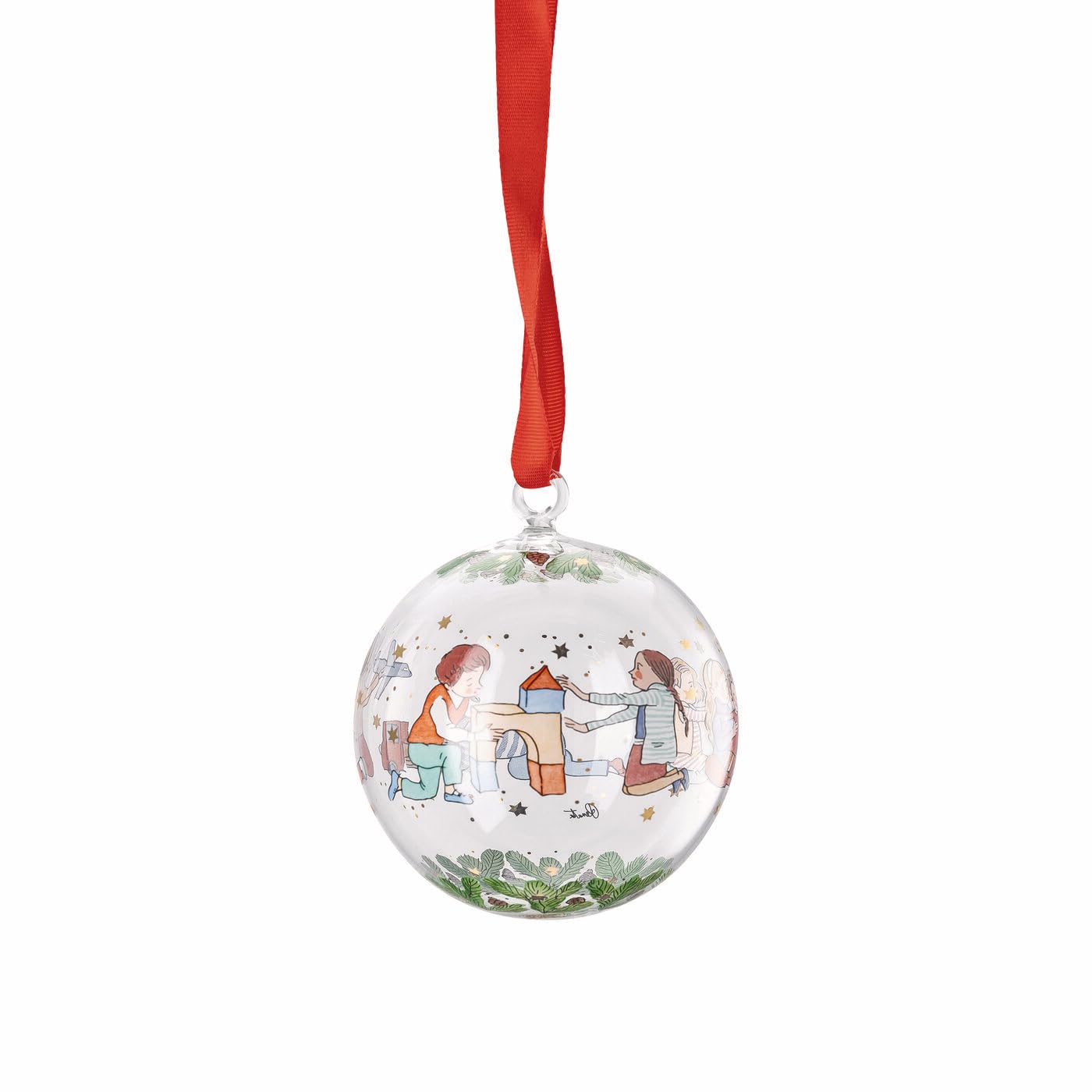 hutschenreuther-weihnachten-2025-glaskugel-7-cm-weihnachtsspiele image 1