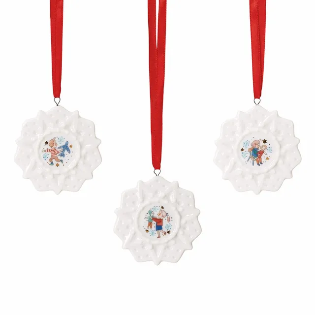 hutschenreuther-sammeledition-weihnachten-sterne-3er-anh-nger-5cm-2025 image 1