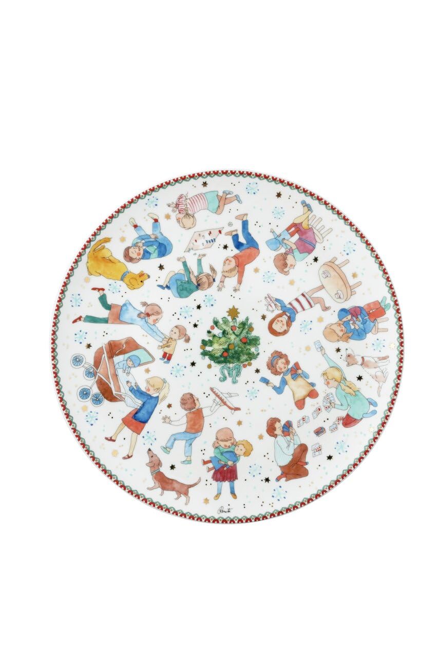 hutschenreuther-weihnachtsspiele-pl-tzchenteller-28cm-porzellan image 1