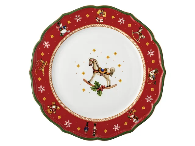 hutschenreuther-happy-wintertime-teller-flach-33-cm-porzellan image 1