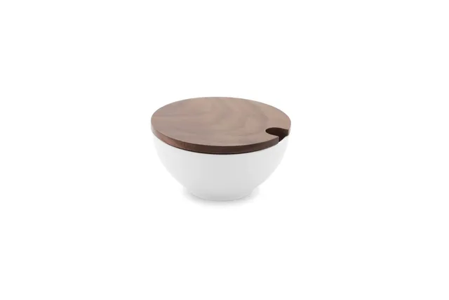 friesland-chai-zuckerdose-10-cm-porzellan-nussbaum image 1