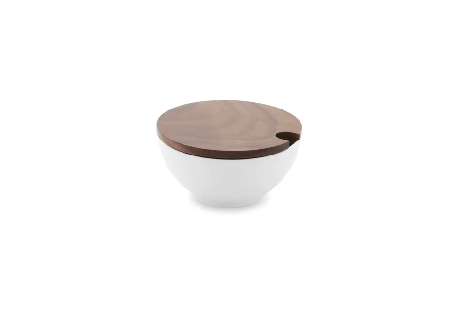 friesland-chai-zuckerdose-10-cm-porzellan-nussbaum image 1