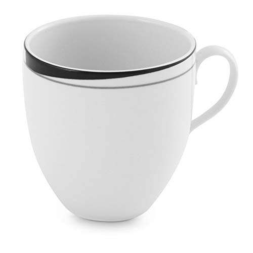 friesland-la-belle-becher-0-25l-black-white-porzellan image 1