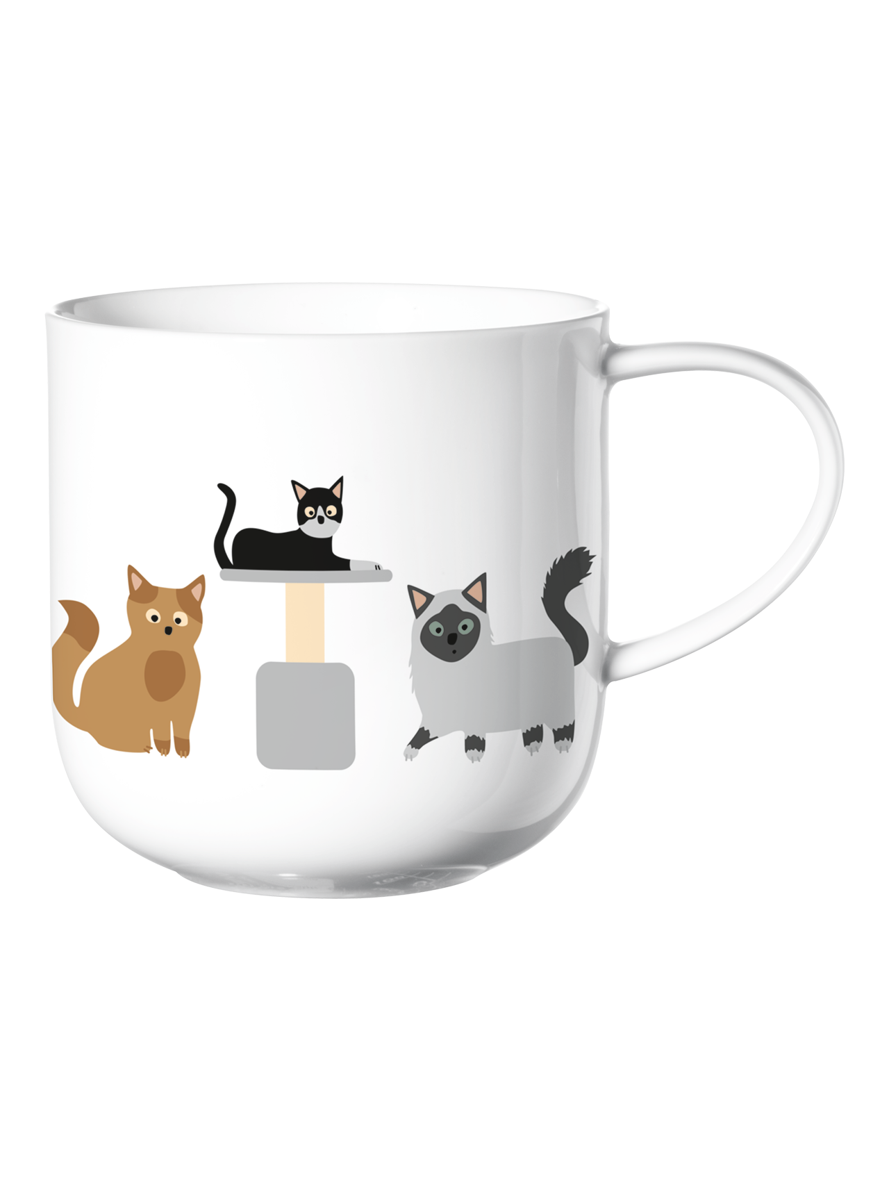 asa-selection-henkelbecher-cats-0-4-l-becher-bone-china image 1
