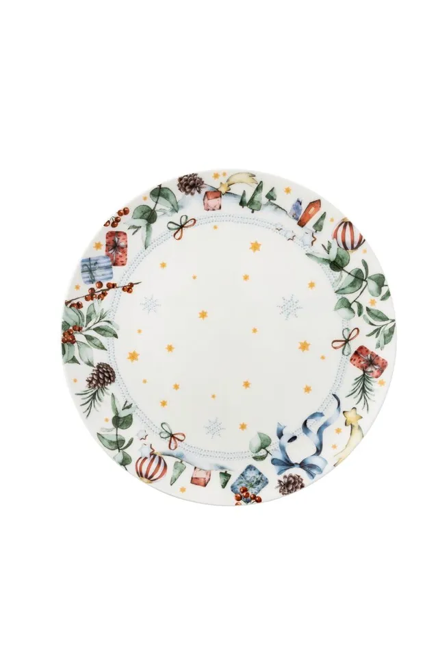 hutschenreuther-weihnachtslieder-pl-tzchenteller-28cm-porzellan image 1