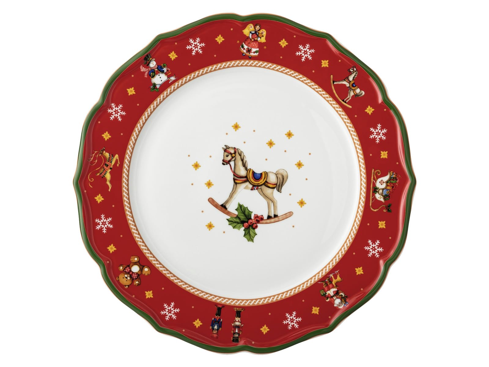 hutschenreuther-happy-wintertime-teller-flach-33-cm-porzellan image 1