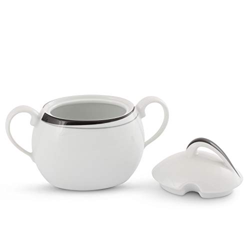 friesland-la-belle-zuckerdose-0-3l-black-white-porzellan image 3