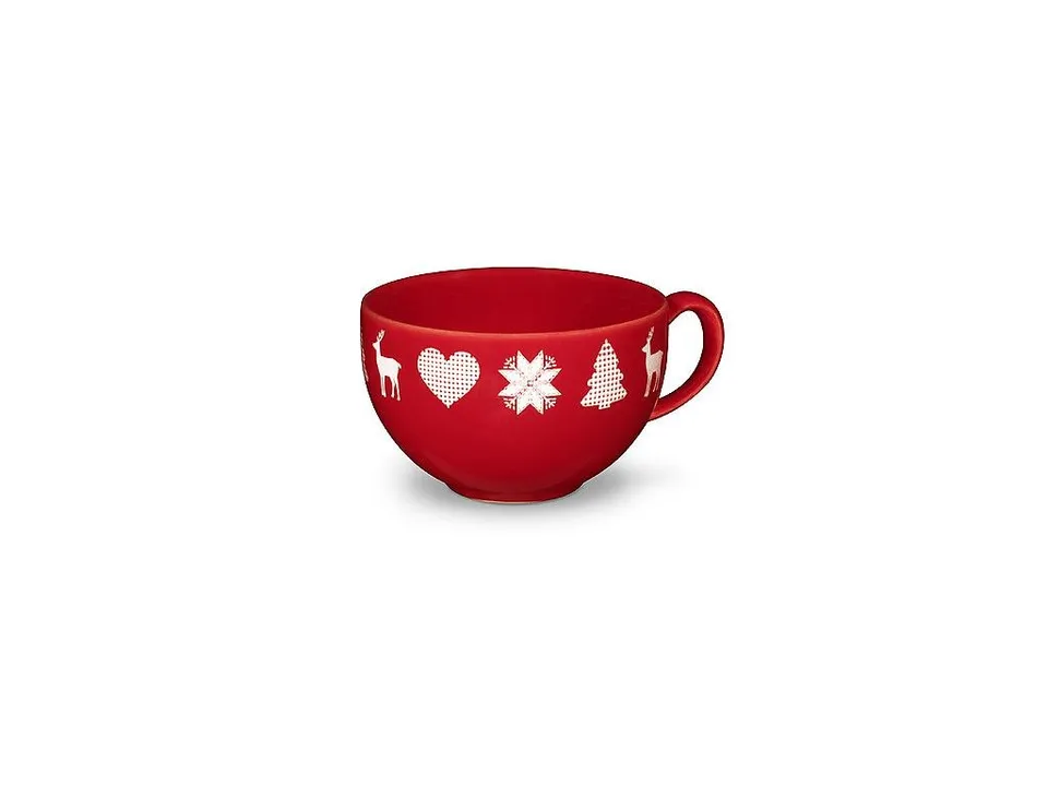 friesland-happymix-kaffeetasse-winterzauber-rot-0-24-l image 1