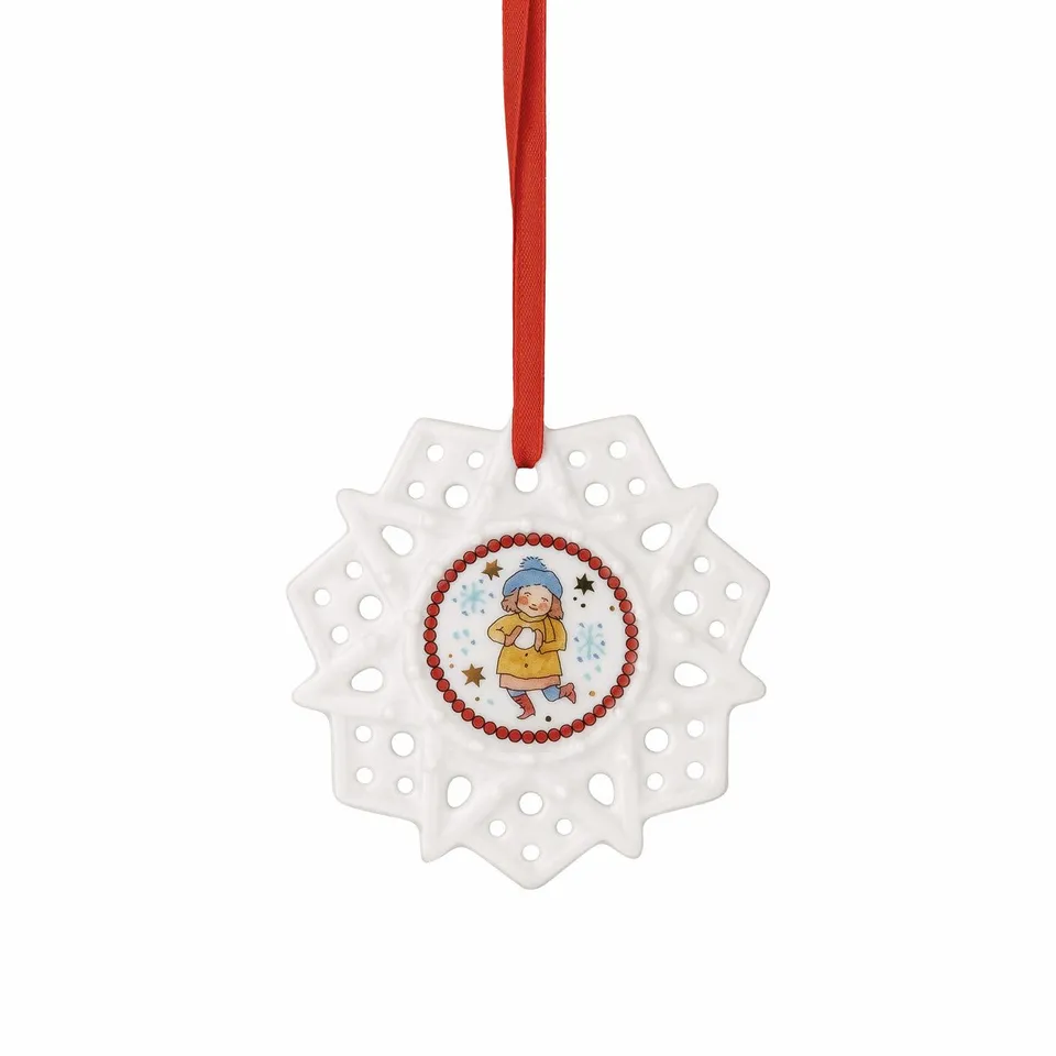 hutschenreuther-sammeledition-weihnachten-schmuckstern-7-5cm-m-dchen image 1